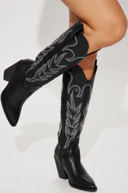 Botas de estilo cowboy con taco alto - Image 4