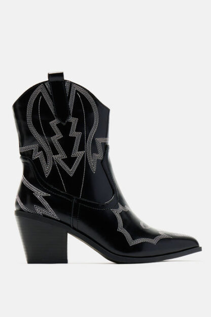 Botas de Estilo Vaquero con Tacón Alto - Image 5