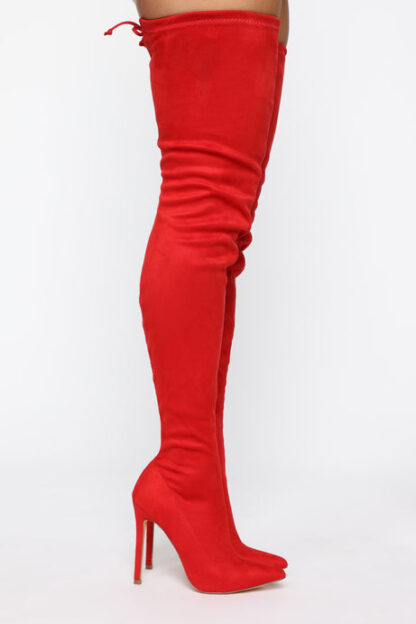 Bota Alta por Encima de la Rodilla, Puntera Afilada - Image 17