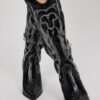 Botas Vaqueras Bordadas y Tacón Cuadrado - Image 2