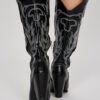 Botas Vaqueras Bordadas y Tacón Cuadrado - Image 4