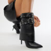 Botas con Hebilla y Superposición en Punta - Image 2